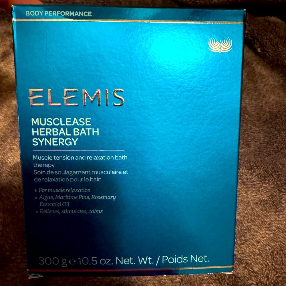 Elemis Musclease herbal bath synergy Brand Ne Box of 10